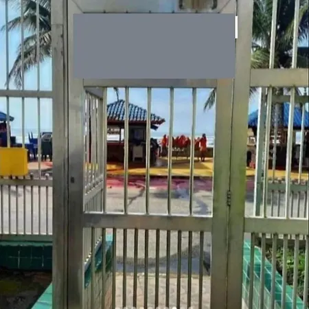 Kitnet Centro Mongagua Beira Mar - Com Garagem Apartment Exterior photo